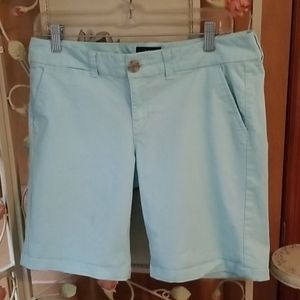 American Eagle Bermuda Shorts aqua sea blue